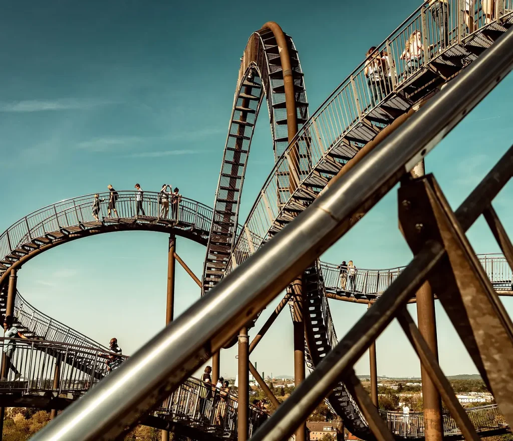 Tiger and Turtle in Duisburg