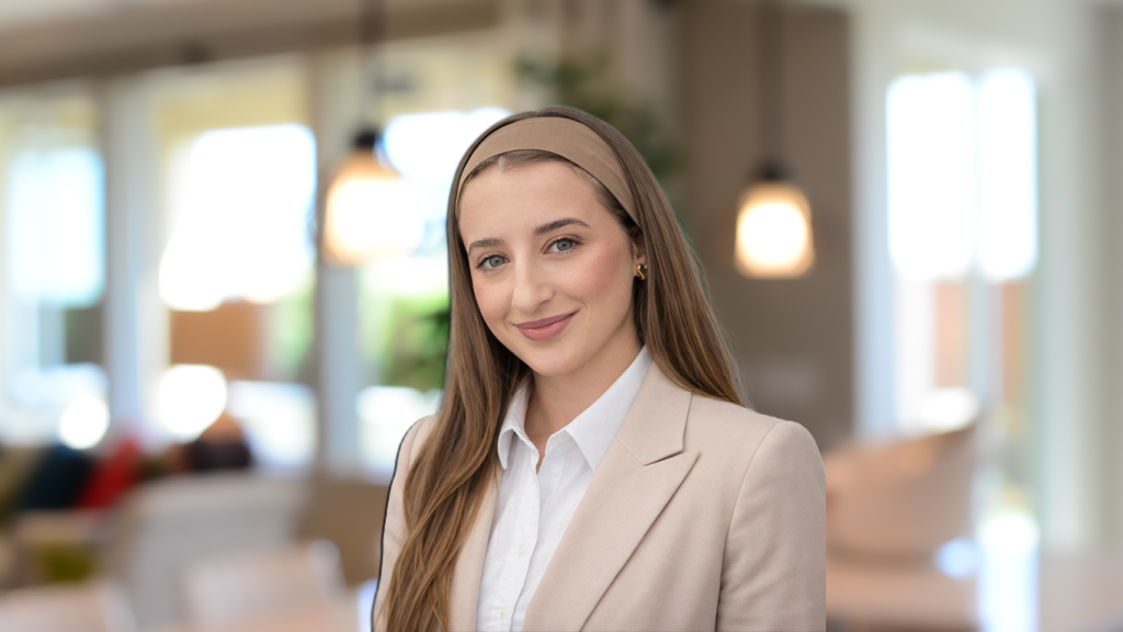 Foto unserer Mitarbeiterin Viktorija Milevski